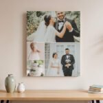 Canvas Personalizat Vertical - Colaj 4 Poze