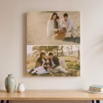 Canvas Personalizat Vertical - 2 Poze