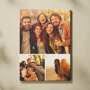 Canvas Personalizat Vertical - 3 Poze