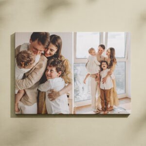 Canvas Personalizat Orizontal - 2 Poze