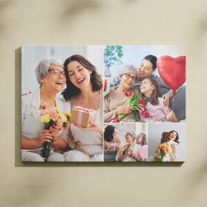 Canvas Personalizat Orizontal - 4 Poze Colaj