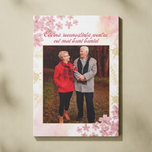 Canvas Personalizat Aniversare Bunici
