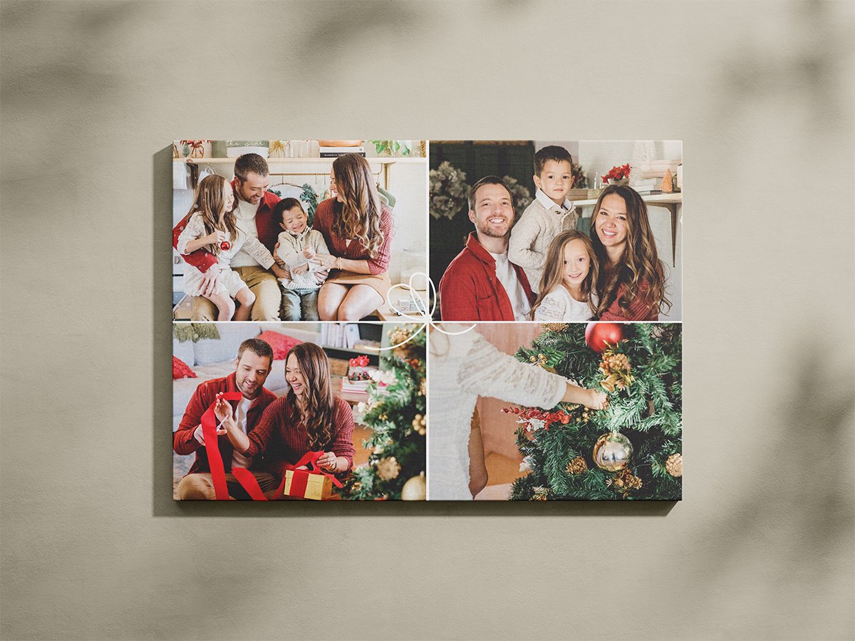 Tablou Canvas Personalizat – Colaj 4 Imagini cu Design de Cadou – Orizontal Tablou Canvas Personalizat - Colaj 4 Imagini cu Design de Cadou - Orizontal - imagine 4