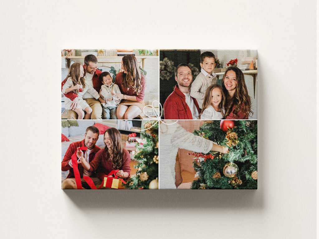 Tablou Canvas Personalizat – Colaj 4 Imagini cu Design de Cadou – Orizontal Tablou Canvas Personalizat - Colaj 4 Imagini cu Design de Cadou - Orizontal