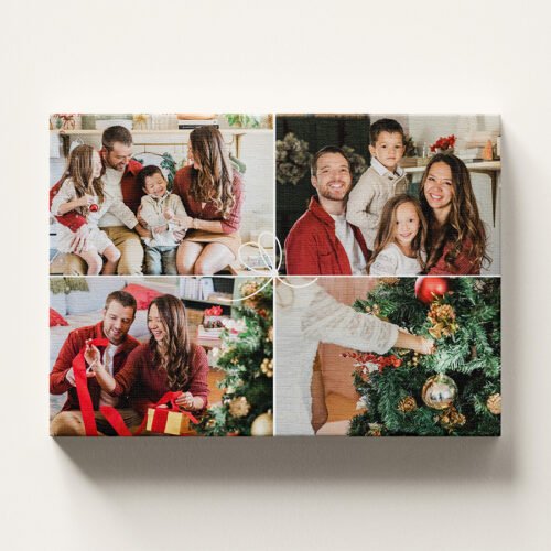 Tablou Canvas Personalizat – Colaj 4 Imagini cu Design de Cadou – Orizontal Tablou Canvas Personalizat - Colaj 4 Imagini cu Design de Cadou - Orizontal